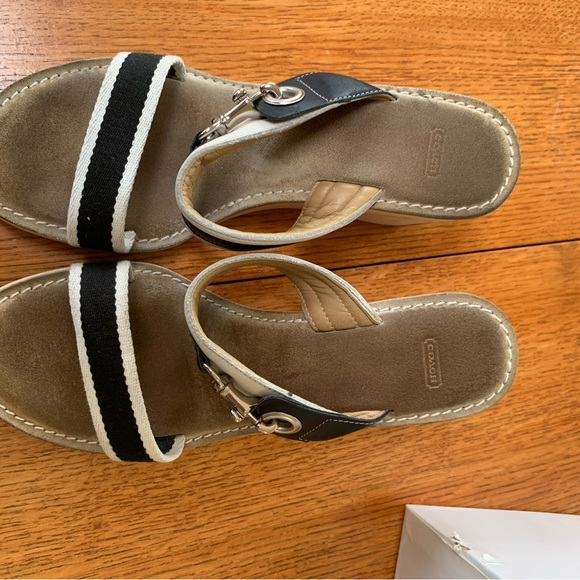 Coach, cork wedges - Picture 2 of 5